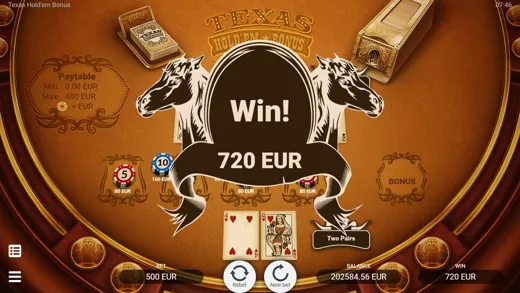 Texas Hold'em Bonus